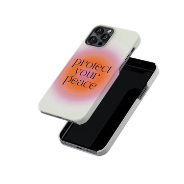 Protect your peace Aura Slim Hard Case