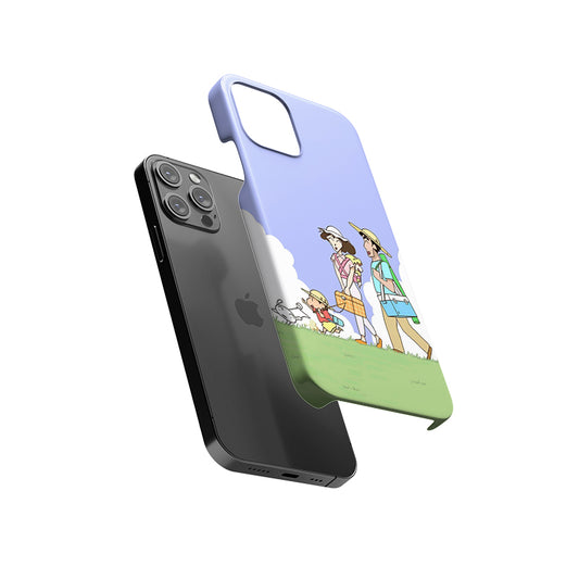 Happy Shinchan Family Slim Hard Case