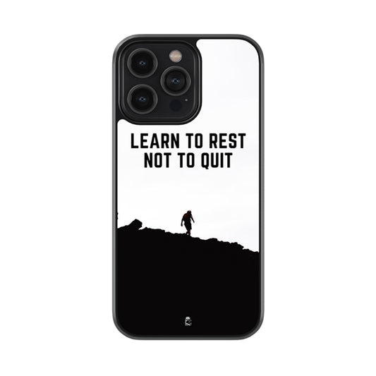 No Quit Glossy Metal Case