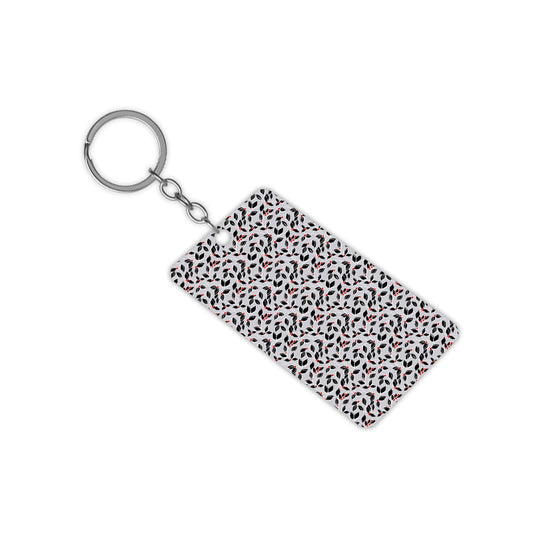Falling Leaf Keychain