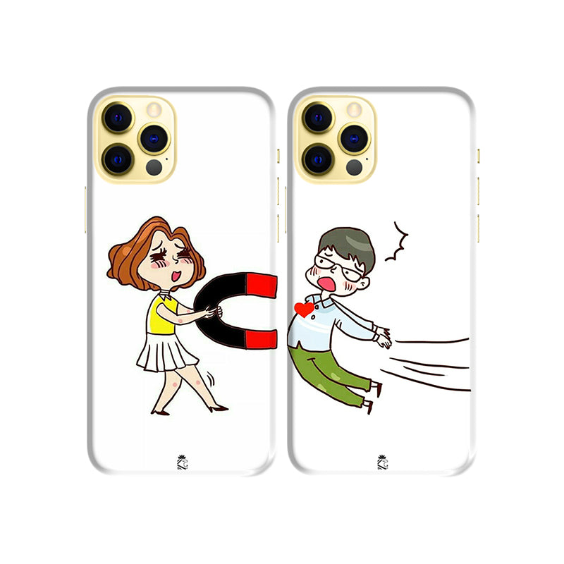 Law of Attraction Slim Hard Couple Phone Case