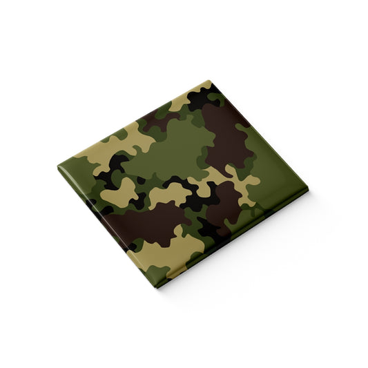 Green Camo Fridge Magnet