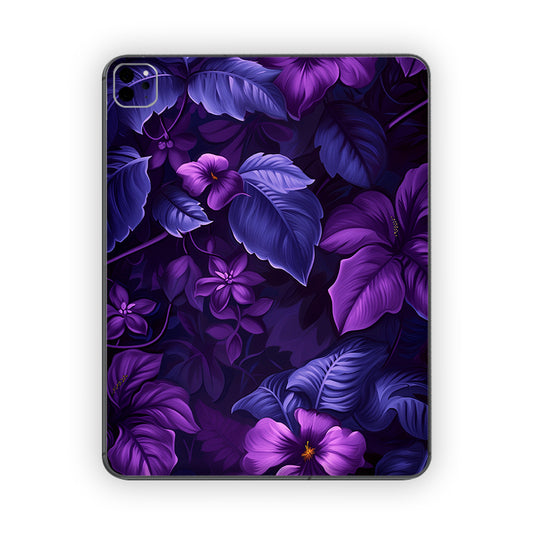 Purple Leaf Ipad Skin
