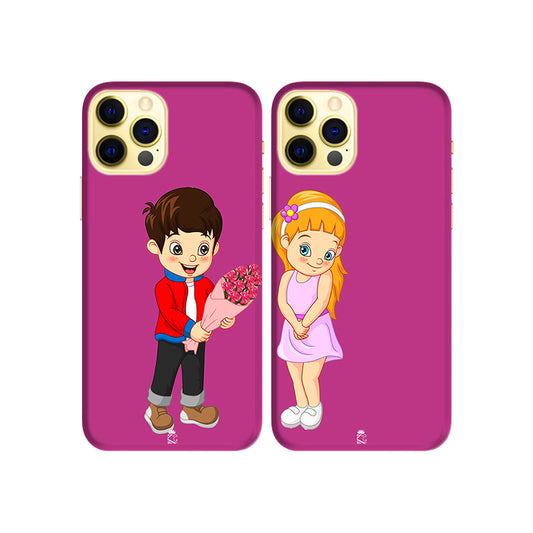 Propose Day Slim Hard Couple Phone Case