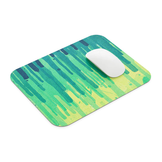 Watercolor drip Mouse Pad