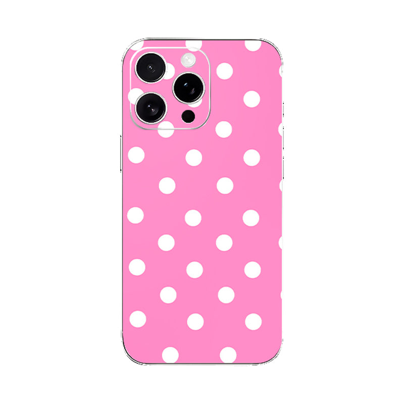 Royal Pink Dots Mobile Phone Skin