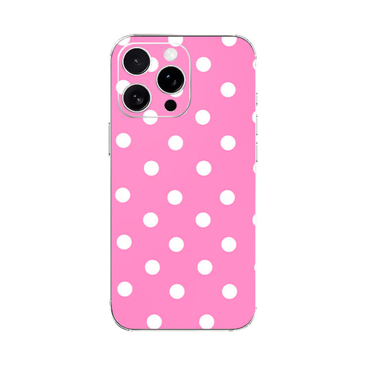 Royal Pink Dots Mobile Phone Skin