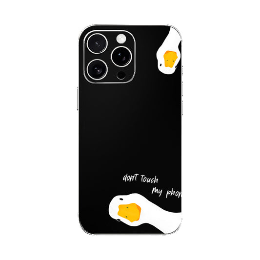 Duck Dont Touch My Phone Mobile Phone Skin