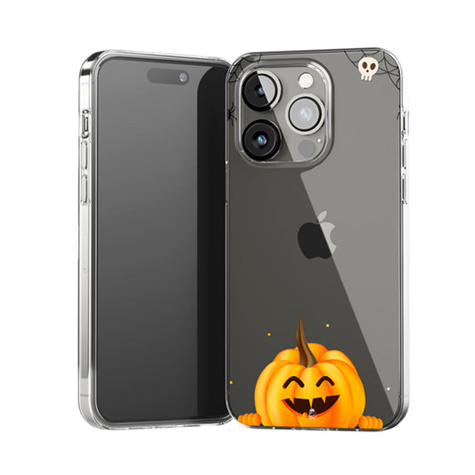 Happy Pumpkin Clear Silicone Case