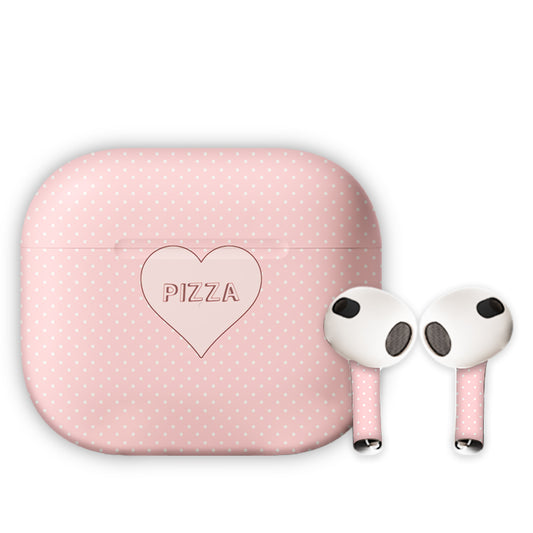 Love Pizza Earbuds Skin