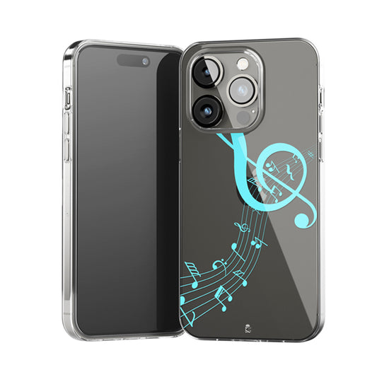 Music Lovers Clear Silicone Case