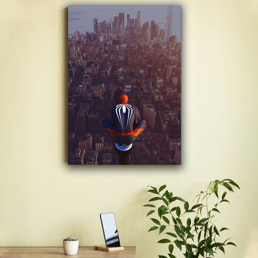 Spiderman Top of the City Poster