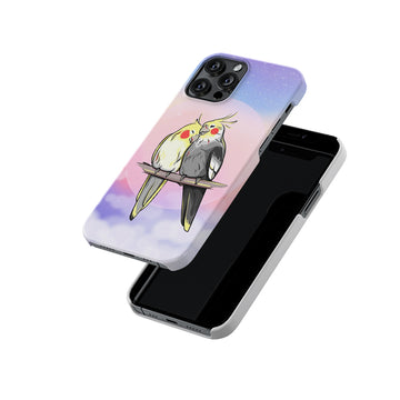 Cute Love Birds Slim Hard Case