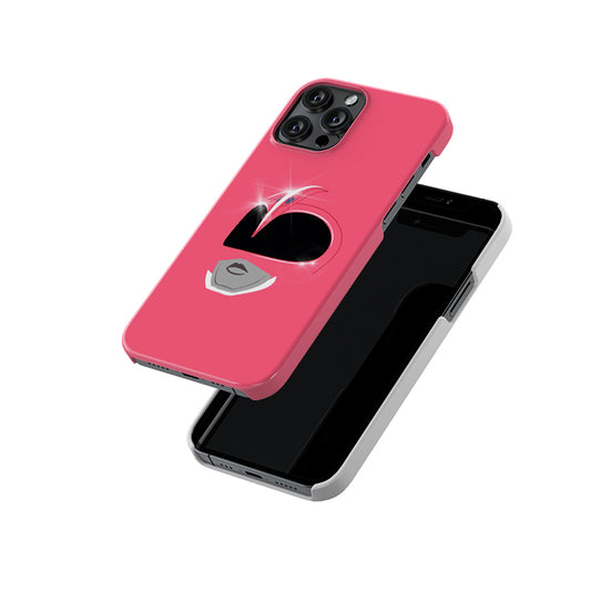 Pink Mighty Morphin Power Ranger Slim Hard Case