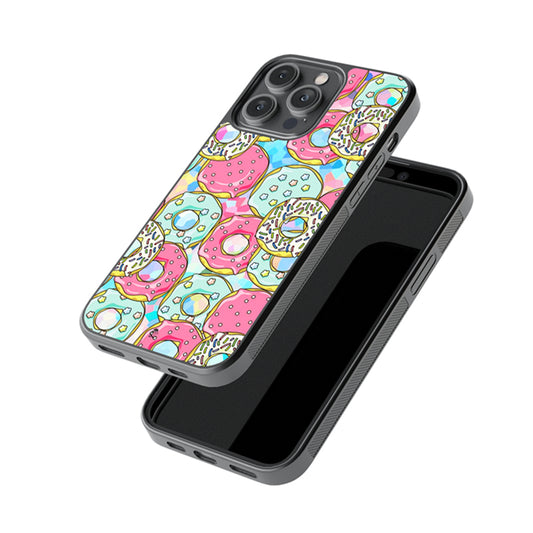 Doughnut Family Glossy Metal Case