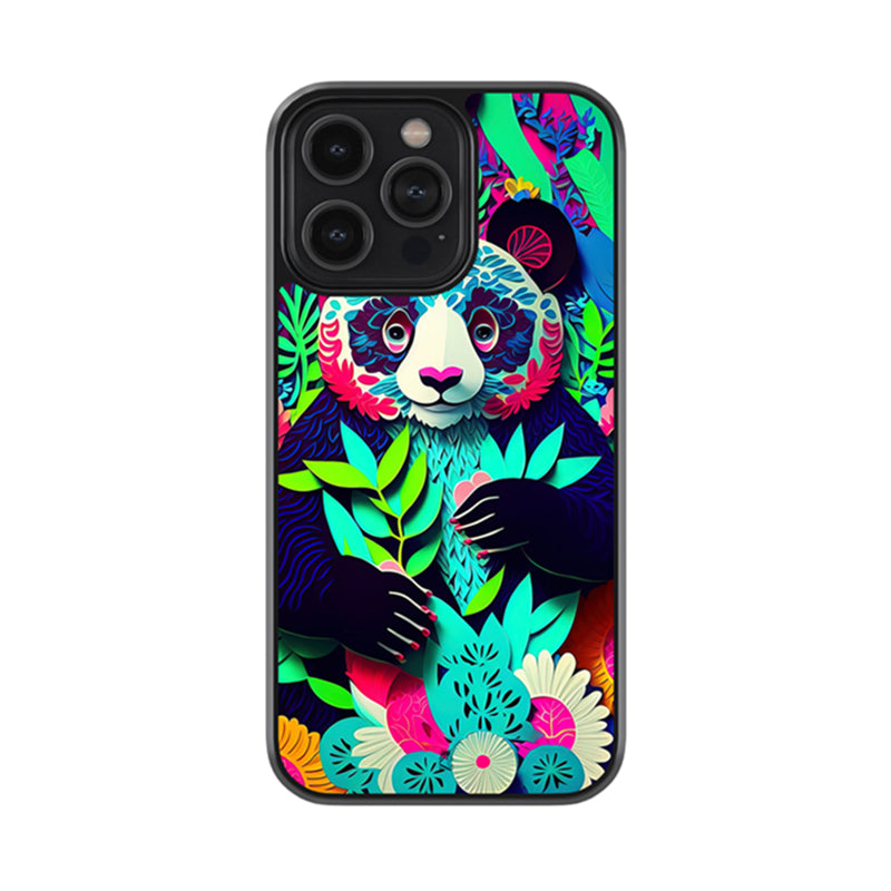 Pop Art Panda Glossy Metal Case