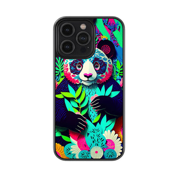 Pop Art Panda Glossy Metal Case