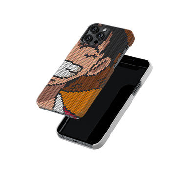 Pixelated Luffy Slim Hard Case