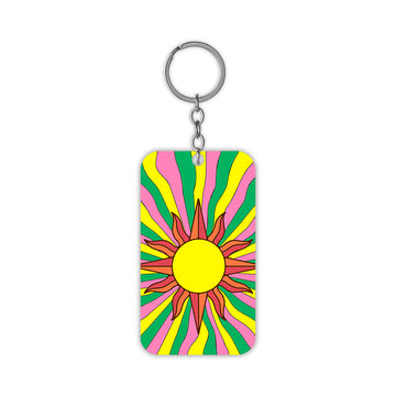 Radiance Sun Keychain
