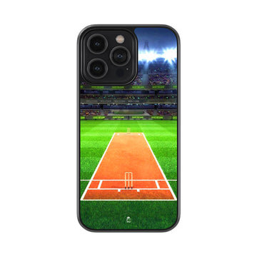 Cricket Stadium Glossy Metal Case
