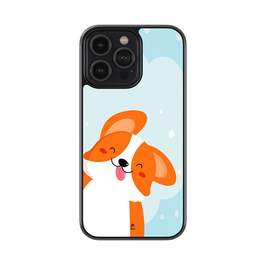 Charming Lick Puppy Glossy Metal Case