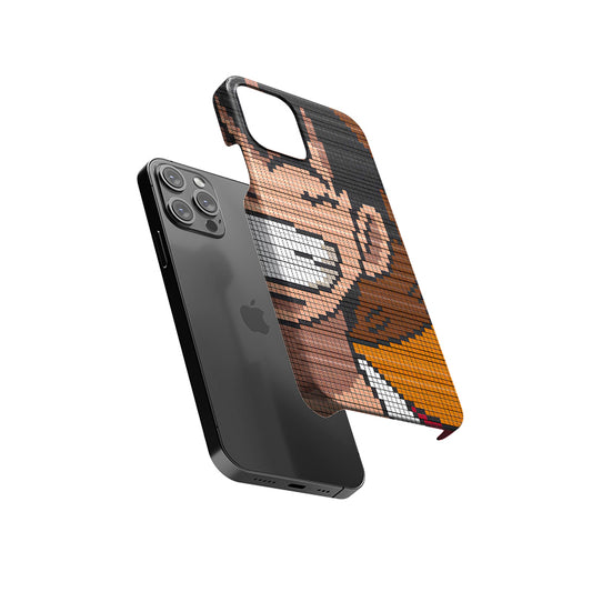 Pixelated Luffy Slim Hard Case