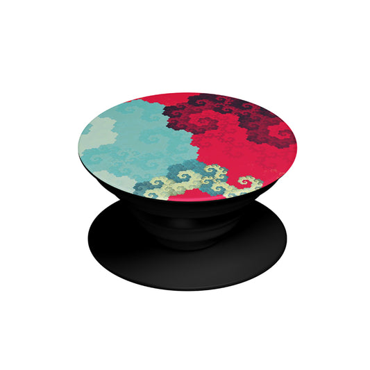 Magenta Blue Design Pop Socket