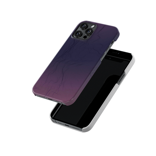 Luxury Purple Slim Hard Case