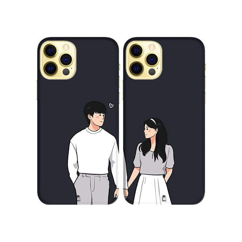 Good Feel Couple Slim Hard Couple Phone Case