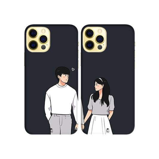 Good Feel Couple Slim Hard Couple Phone Case