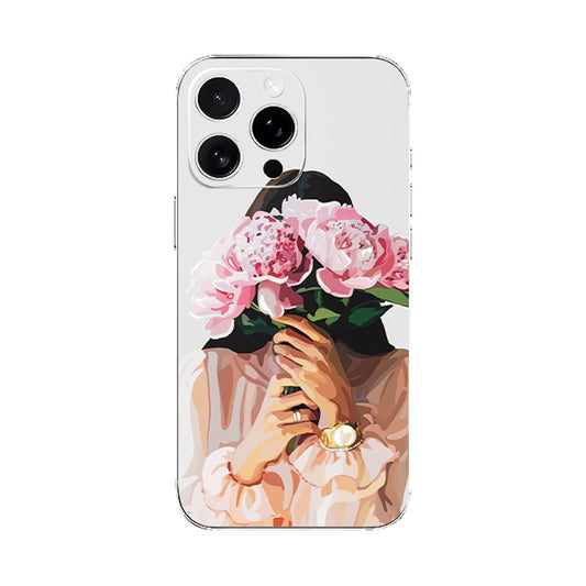Bouquet Lady Mobile Phone Skin
