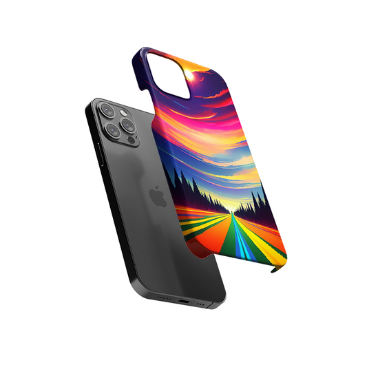 Colourful Landscape Slim Hard Case