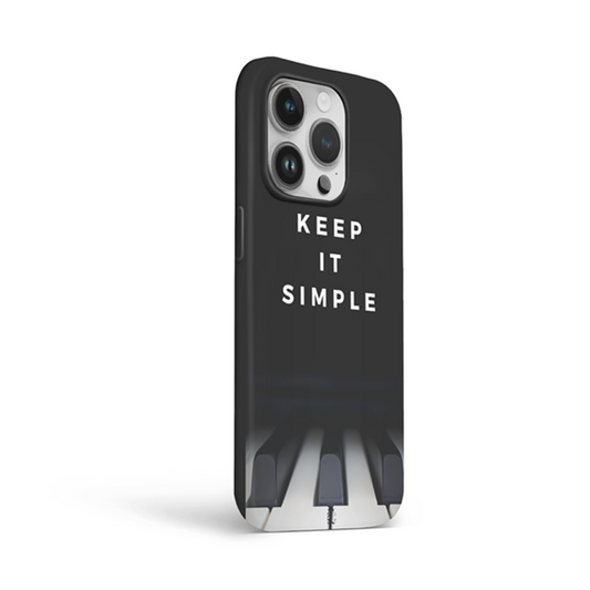 Keep it Simple Flexible Soft Silicone Case