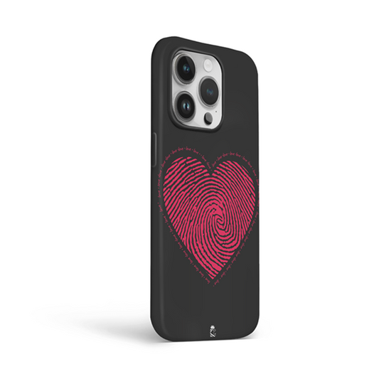 Heart Prints Flexible Soft Silicone Case