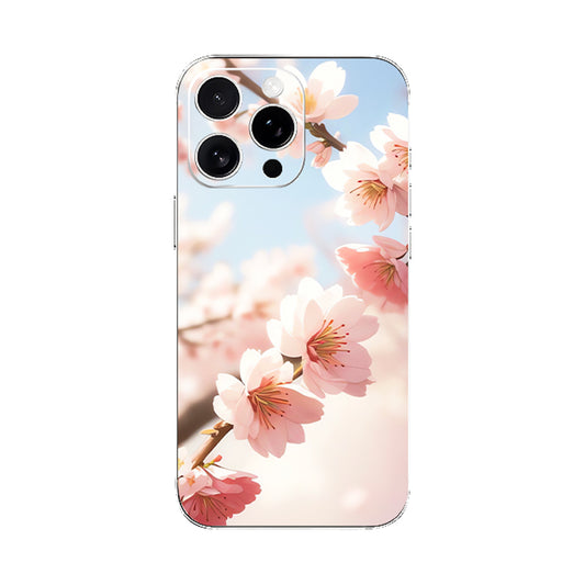 Pink Flower Mobile Phone Skin