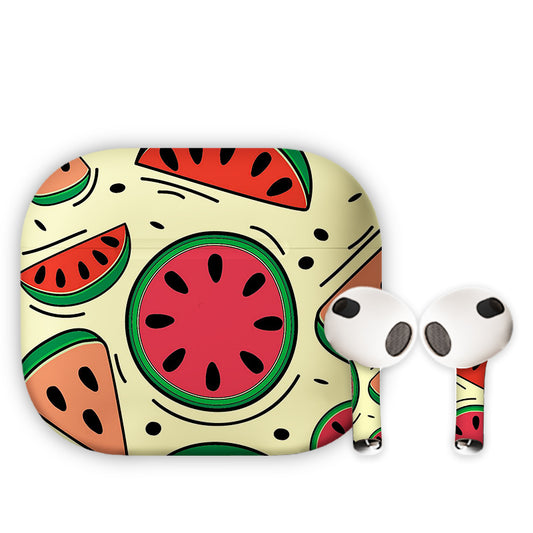 Watermelon Earbuds Skin