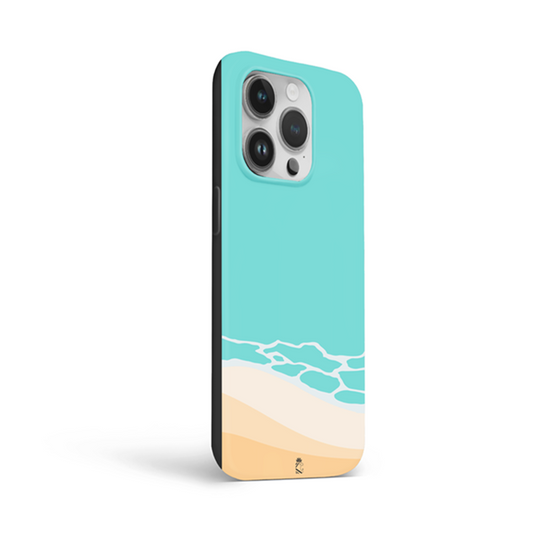 Sea Shore Flexible Soft Silicone Case