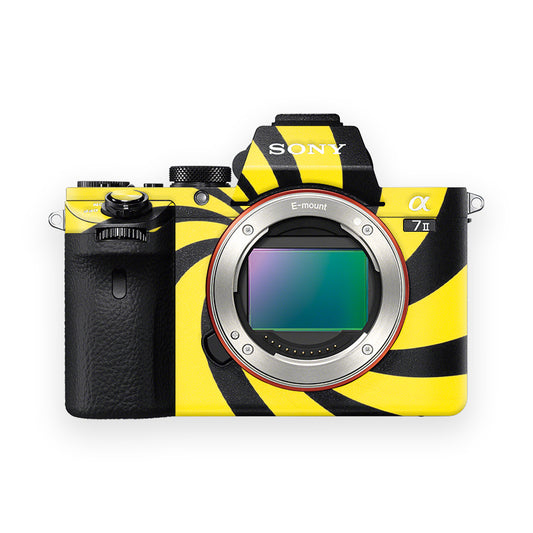 Yellow Spin Wheel Camera Skin