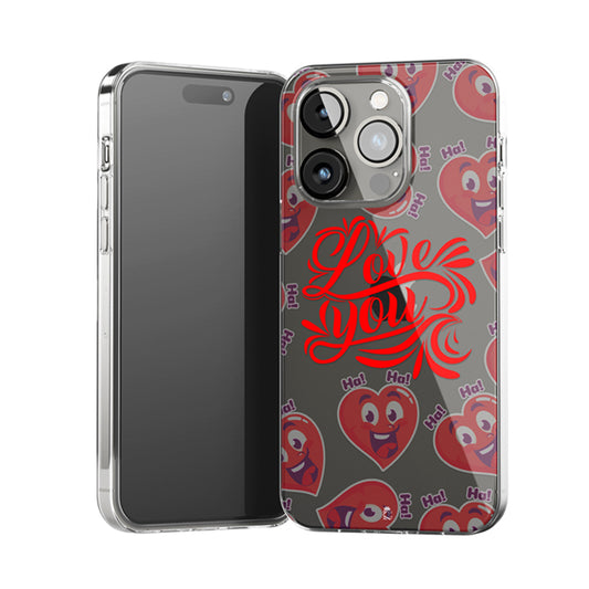 Love you Clear Silicone Case