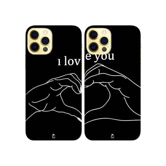 Art of Love Slim Hard Couple Phone Case
