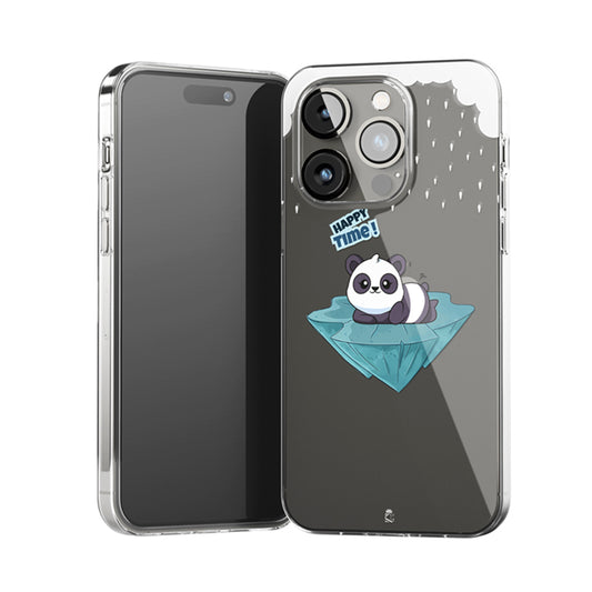 Happy Time Clear Silicone Case