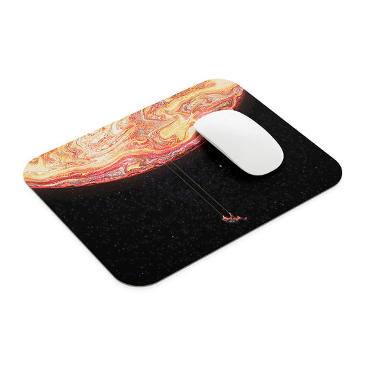 Astronaut Imagination Mouse Pad
