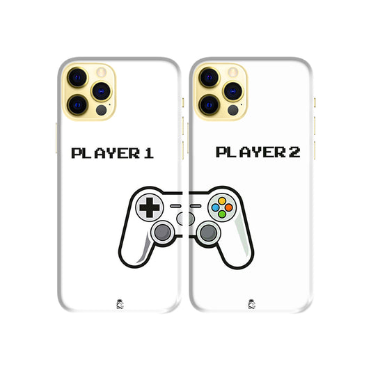 Gamer Couple Slim Hard Couple Phone Case