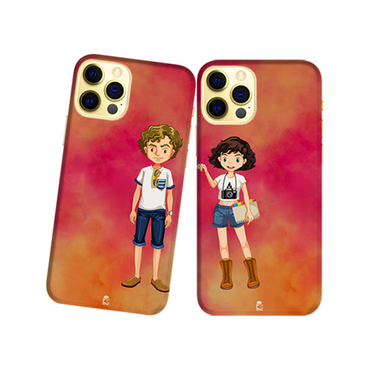 Fashion Pair Slim Hard Couple Phone Case