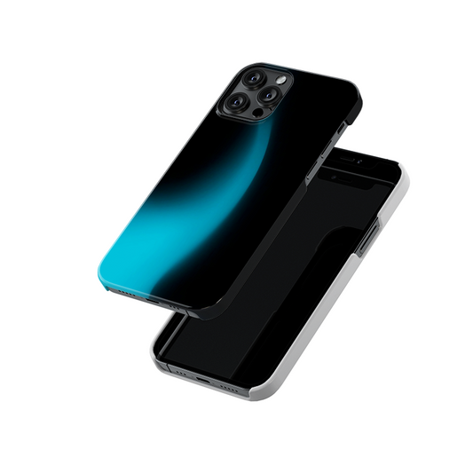 Blue Aura Wave Hard Case