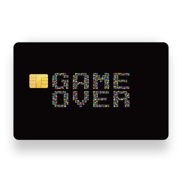 Game Over Debit Card Skin