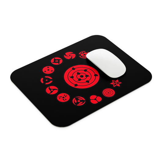 Naruto Symbols Mouse Pad