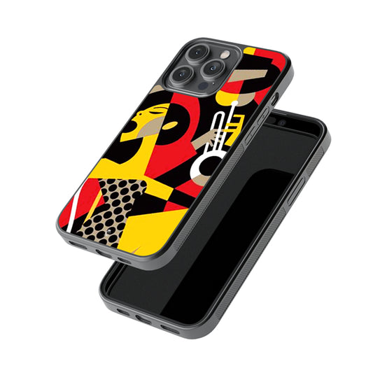 Music Pop Art Glossy Metal Case