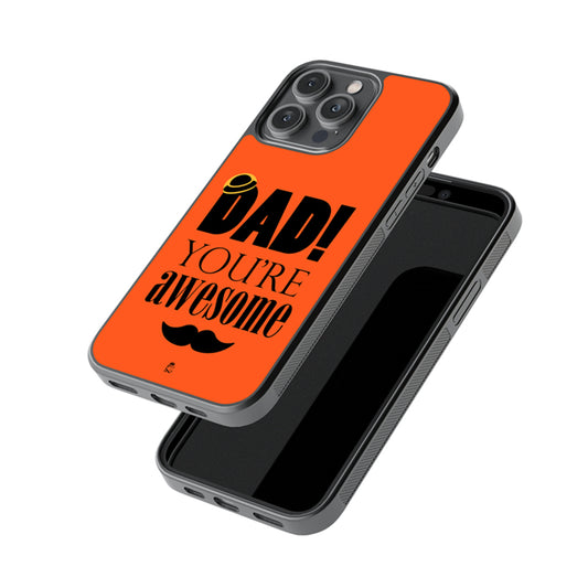 You're Awesome Glossy Metal Case