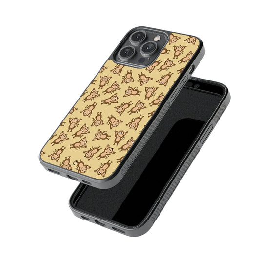 Naughty Monkey's Glossy Metal Case